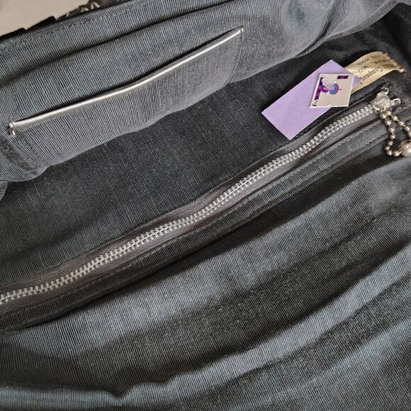 1940s The Meeker Company 100% Virgin Wool Maxi Clutch Lucite Clasp Gently Used - Picture 7 of 12